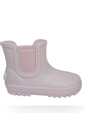 BEARPAW CHELSEA YOUTH RAIN BOOTS LIGHT PINK SIZE 1